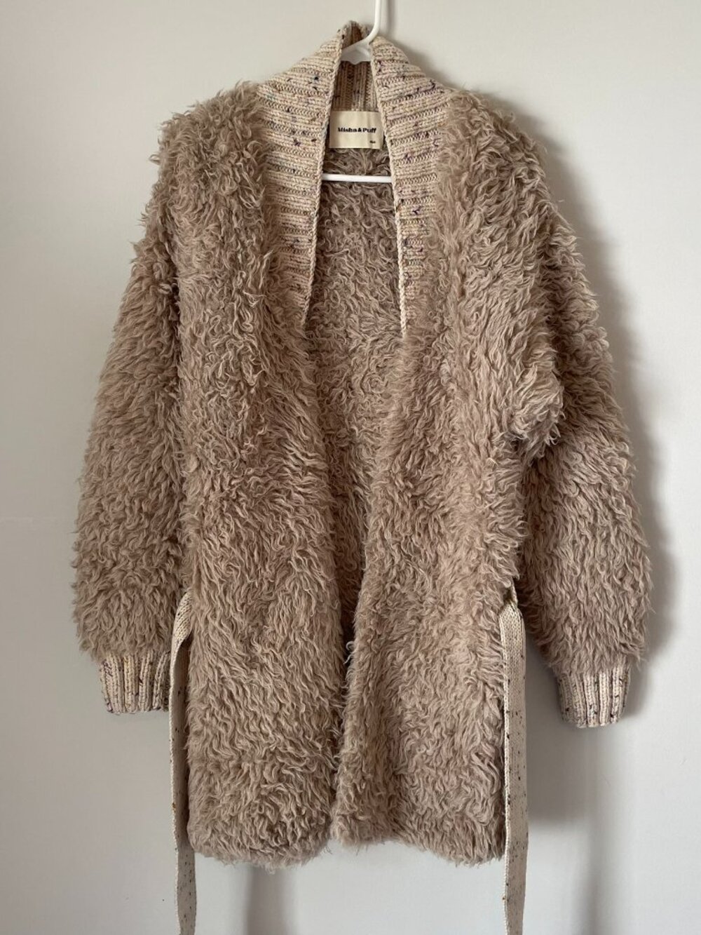 Misha & Puff furry alpaca jacket size XS/S in EUC